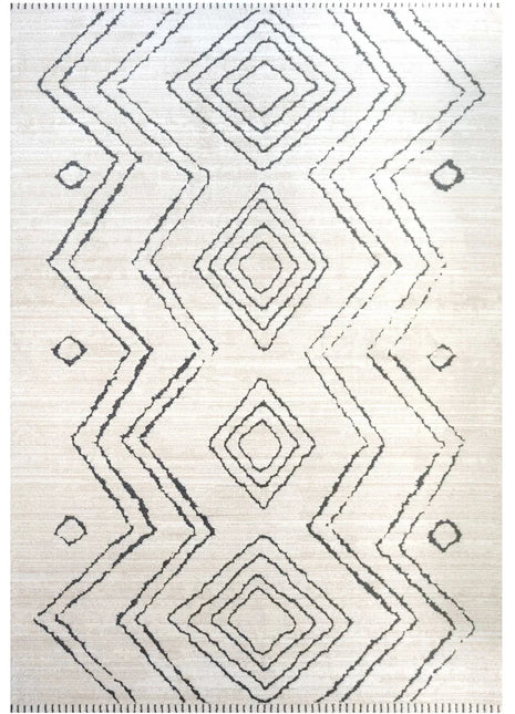 Alfombra rectangular moderna de franela: suave, antideslizante y de fácil cuidado.
