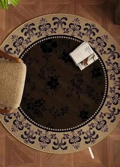 Alfombra antideslizante lisa y suave: minimalista, resistente a la decoloración y lavable a máquina | Perfecta para salas de estar, dormitorios y más