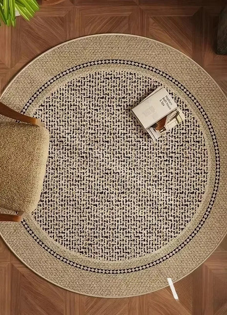Alfombra antideslizante lisa y suave: minimalista, resistente a la decoloración y lavable a máquina | Ideal para salas de estar, dormitorios y más