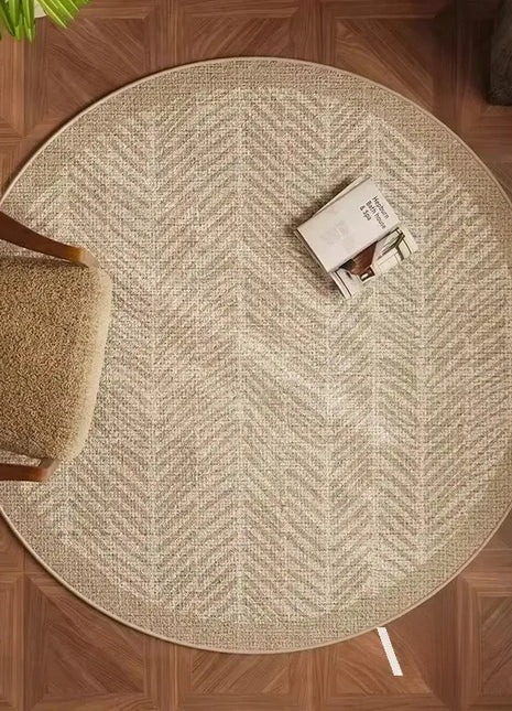 Alfombra antideslizante suave de color liso: lavable, resistente a la decoloración y duradera | Perfecta para salas de estar, dormitorios y más